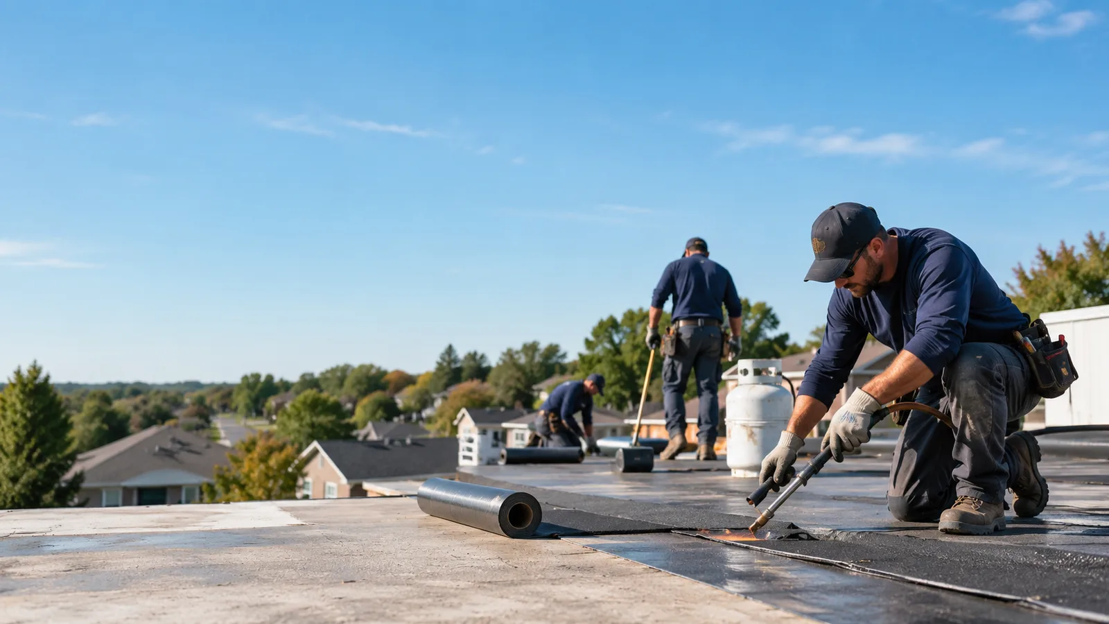 Flat Roof Leak Repair providers in Higgins, TX